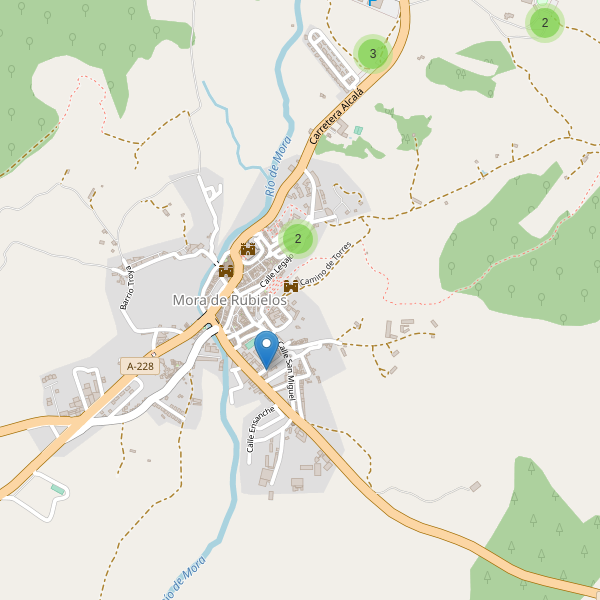 Thumbnail Mapa de aparcamientos en Mora de Rubielos