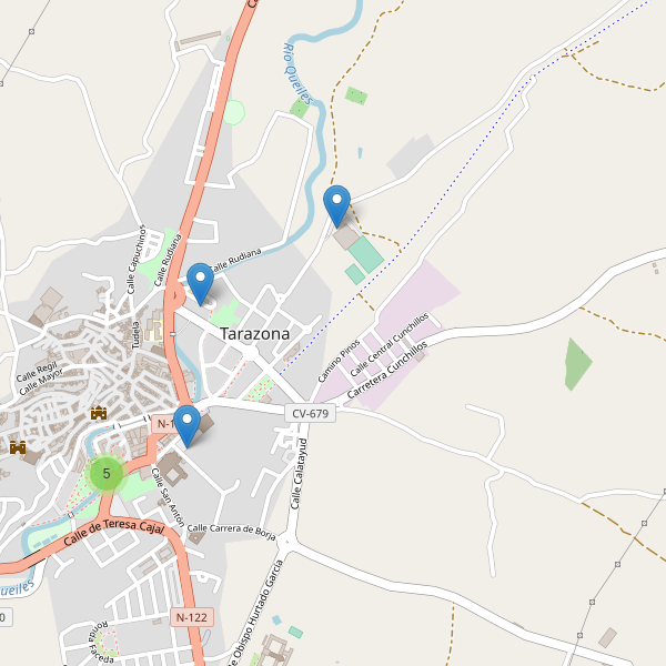 Thumbnail Mapa de aparcamientos en Tarazona