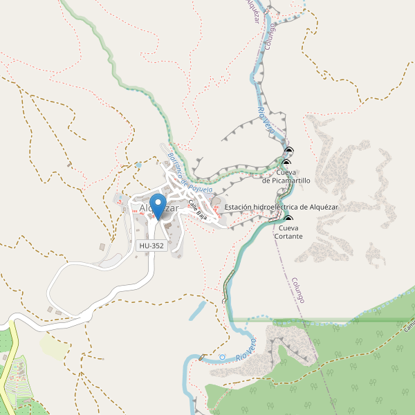 Mapa de aseos en Alquézar Thumbnail