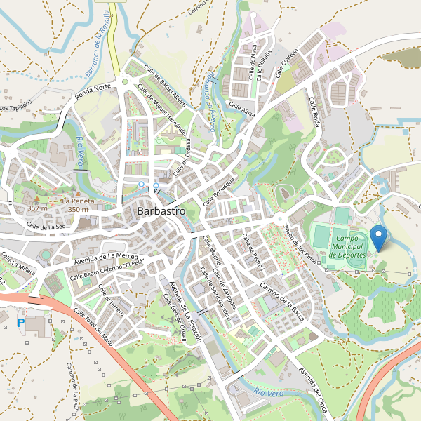 Mapa de aseos en Barbastro Thumbnail