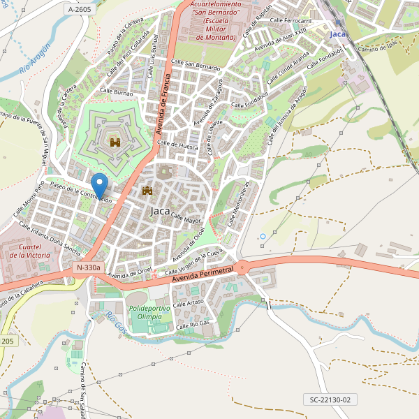 Mapa de aseos en Jaca Thumbnail