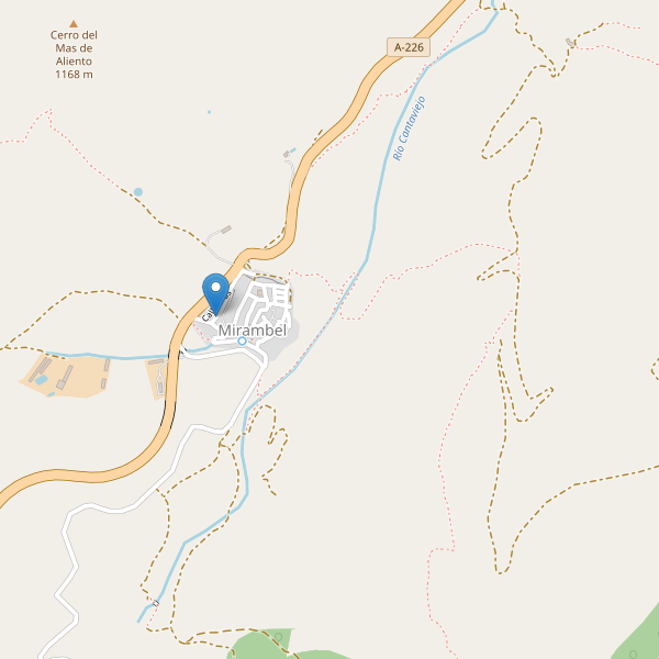 Mapa de aseos en Mirambel Thumbnail