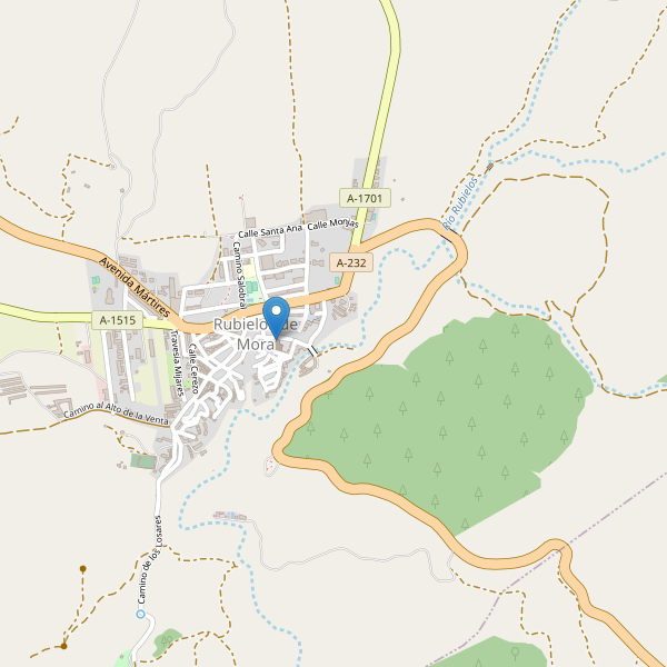 Mapa de aseos en Rubielos de Mora Thumbnail