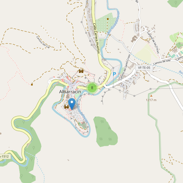 Mapa de bares en Albarracín Thumbnail