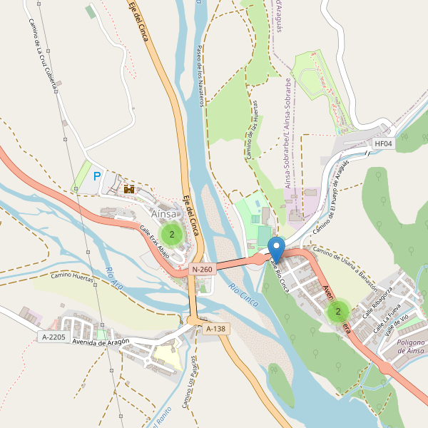 Mapa de bares en Aínsa Thumbnail