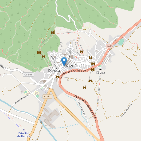 Mapa de bares en Daroca Thumbnail