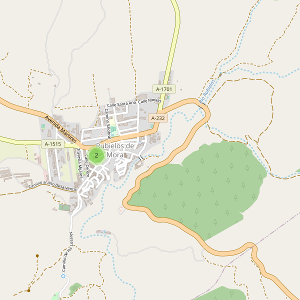 Mapa de bares en Rubielos de Mora Thumbnail