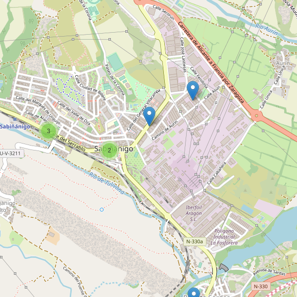 Mapa de bares en Sabiñánigo Thumbnail