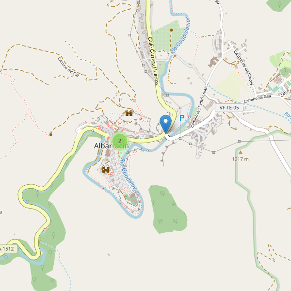 Mapa de cajeros-automaticos en Albarracín Thumbnail