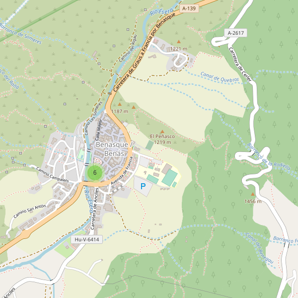 Mapa de cajeros-automaticos en Benasque Thumbnail