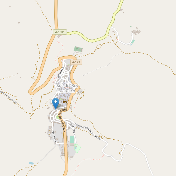 Mapa de cajeros-automaticos en Sos del Rey Católico Thumbnail