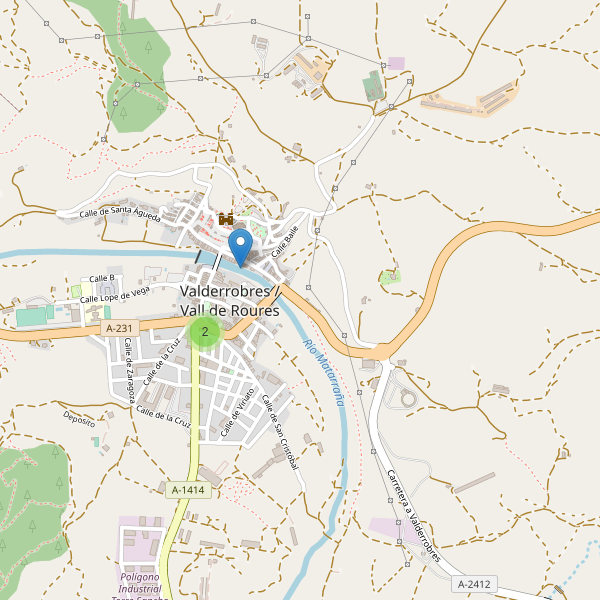 Mapa de cajeros-automaticos en Valderrobres Thumbnail