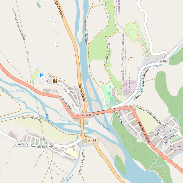 Thumbnail Mapa de cines en Aínsa