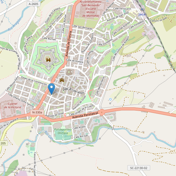 Thumbnail Mapa de cines en Jaca