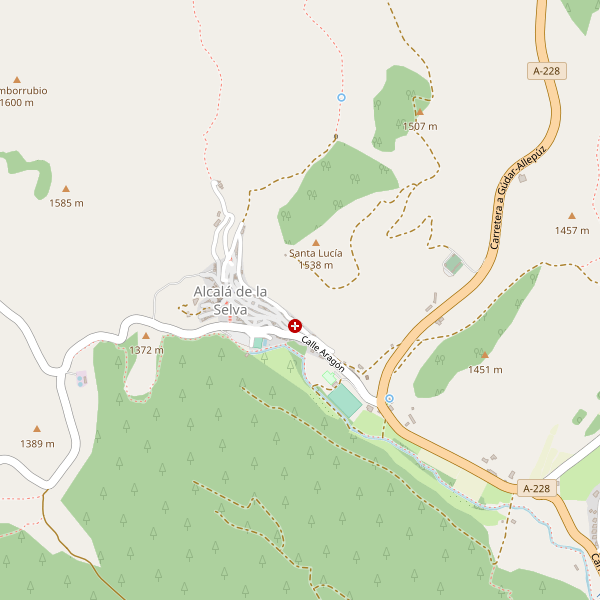 Mapa de escuelas en Alcalá de la Selva Thumbnail