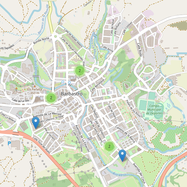 Mapa de escuelas en Barbastro Thumbnail