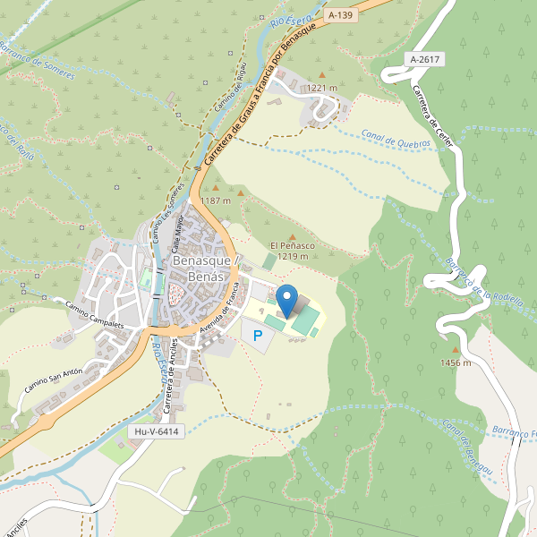 Mapa de escuelas en Benasque Thumbnail