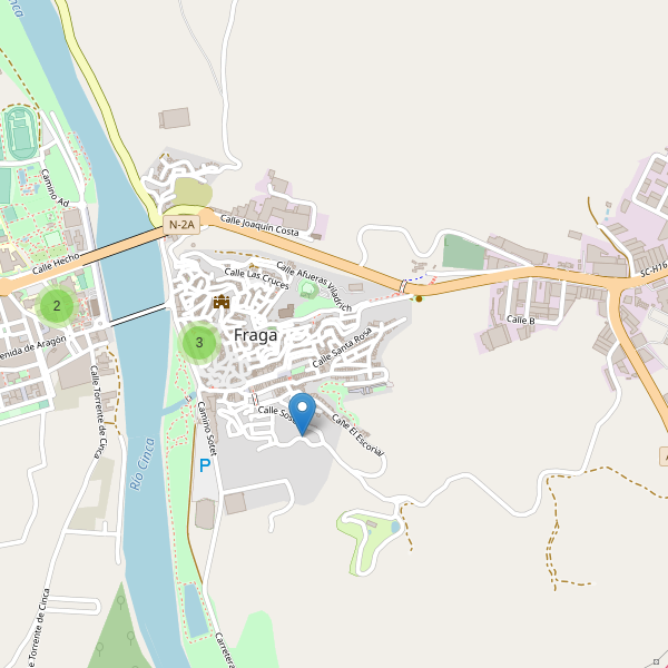 Mapa de escuelas en Fraga Thumbnail