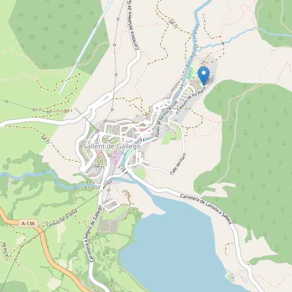 Mapa de escuelas en Sallent de Gállego Thumbnail