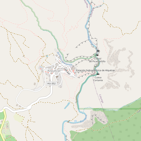 Mapa de estaciones en Alquézar Thumbnail