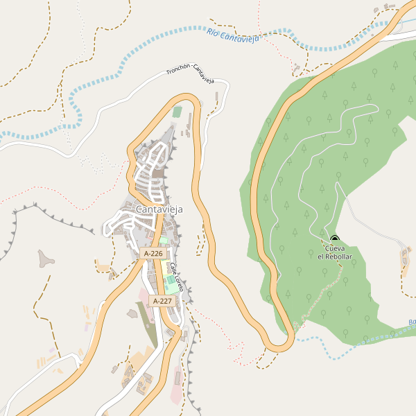 Mapa de estaciones en Cantavieja Thumbnail