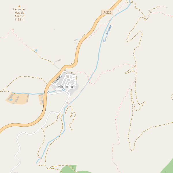 Mapa de estaciones en Mirambel Thumbnail