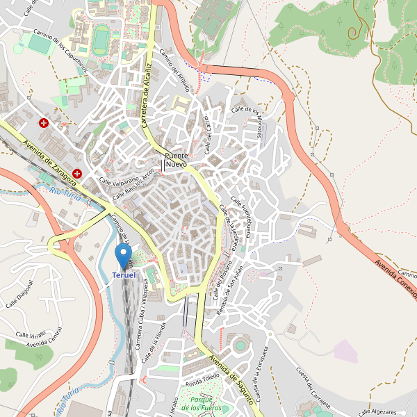 Mapa de estaciones en Teruel Thumbnail