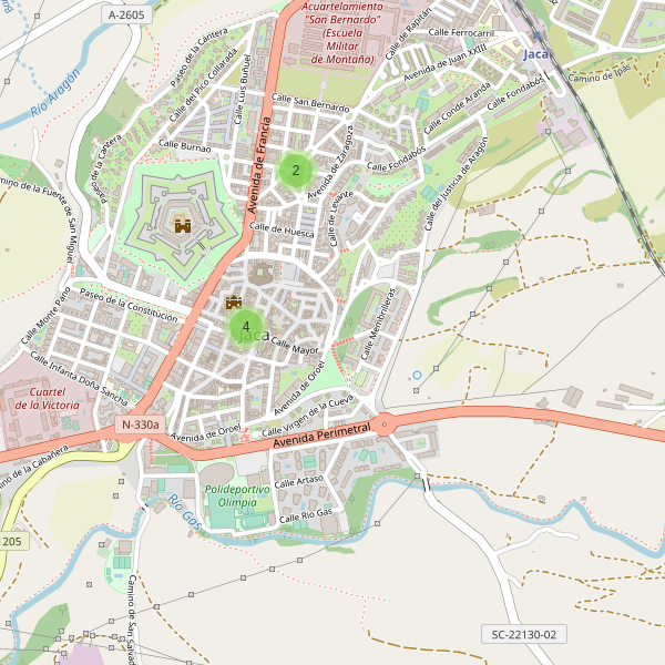 Thumbnail Mapa de farmacias en Jaca