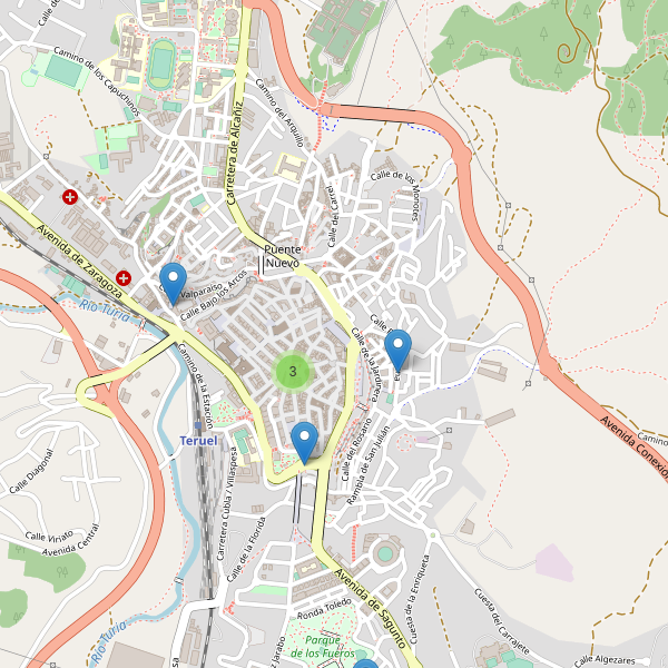 Thumbnail Mapa de farmacias en Teruel