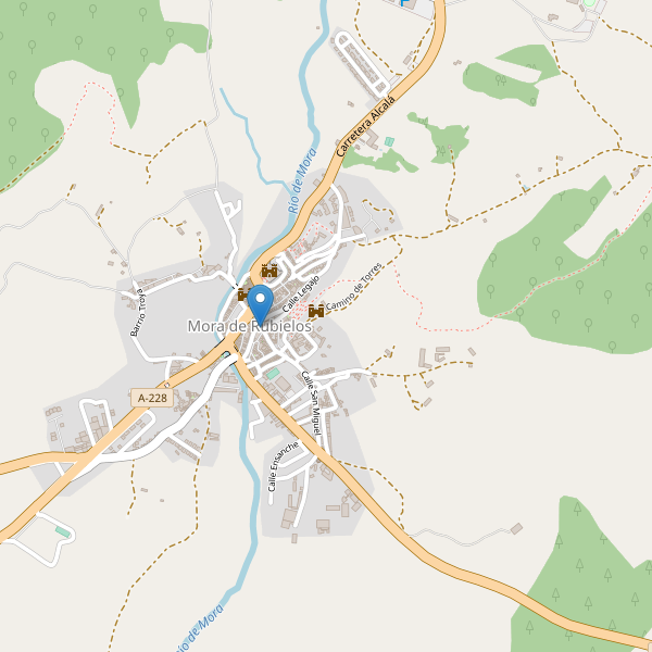 Thumbnail Mapa de hoteles en Mora de Rubielos