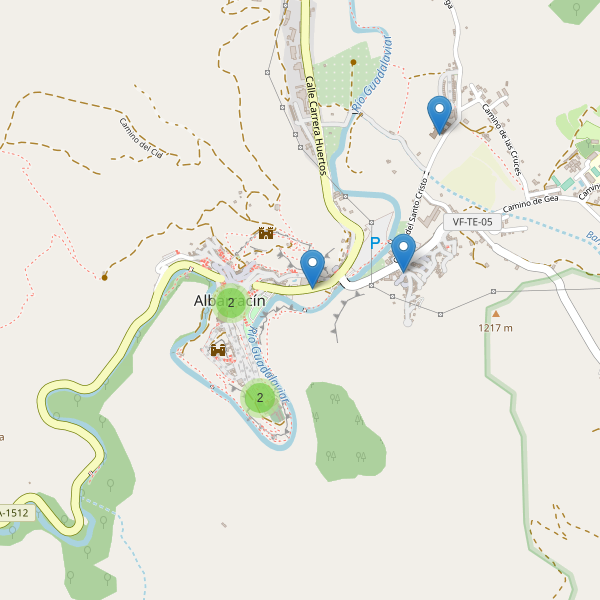 Mapa de iglesias en Albarracín Thumbnail