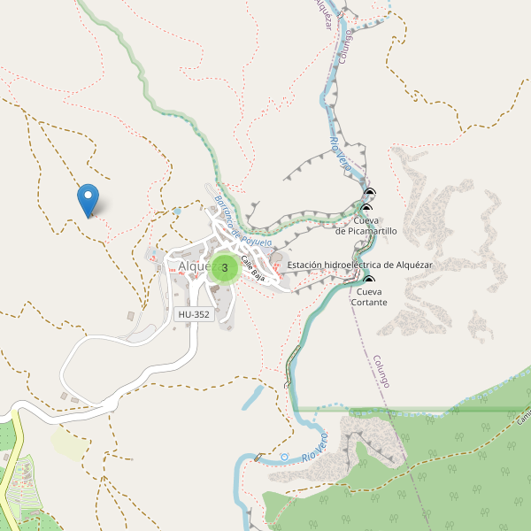 Mapa de iglesias en Alquézar Thumbnail