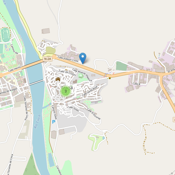 Mapa de iglesias en Fraga Thumbnail