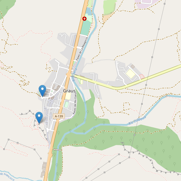 Mapa de iglesias en Graus Thumbnail