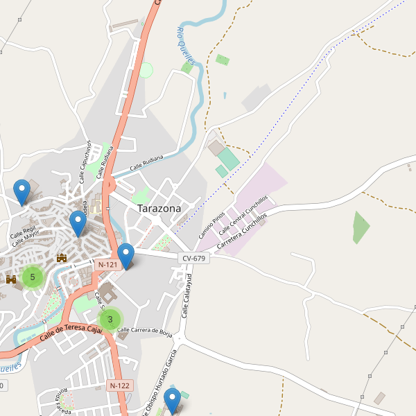 Mapa de iglesias en Tarazona Thumbnail