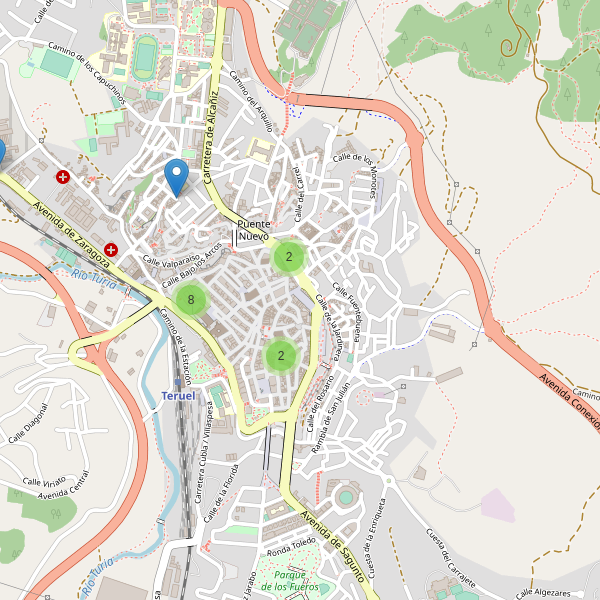 Mapa de iglesias en Teruel Thumbnail
