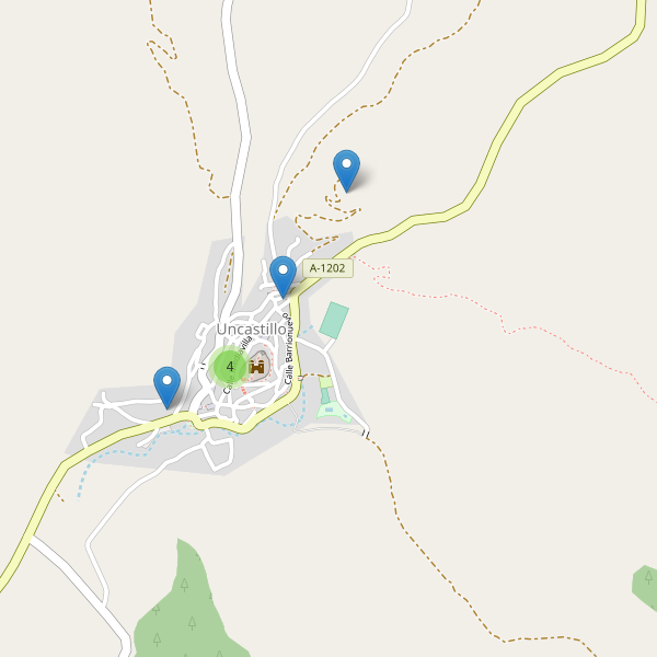Mapa de iglesias en Uncastillo Thumbnail