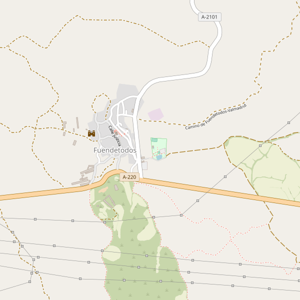 Mapa de mercados en Fuendetodos Thumbnail