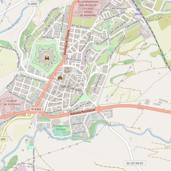 Mapa de mercados en Jaca Thumbnail