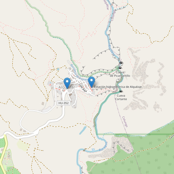 Mapa de monumentos en Alquézar Thumbnail