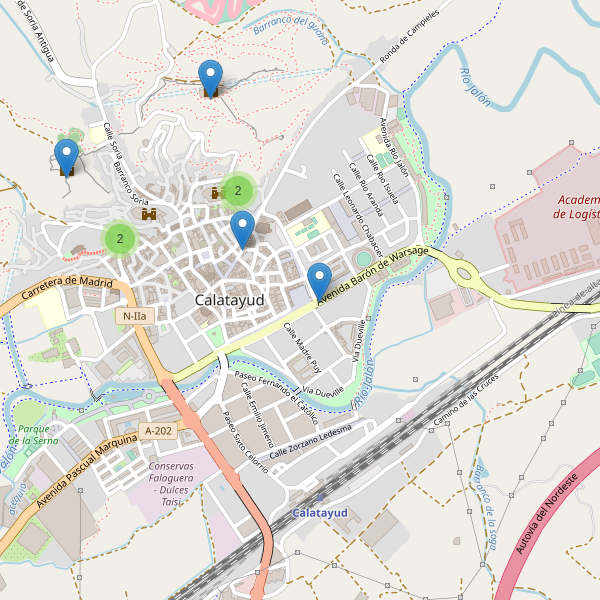 Mapa de monumentos en Calatayud Thumbnail