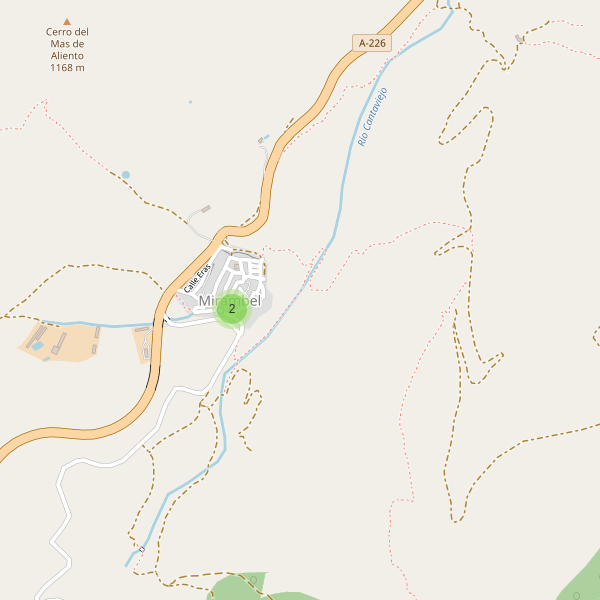 Mapa de monumentos en Mirambel Thumbnail