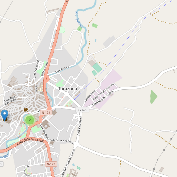 Mapa de monumentos en Tarazona Thumbnail