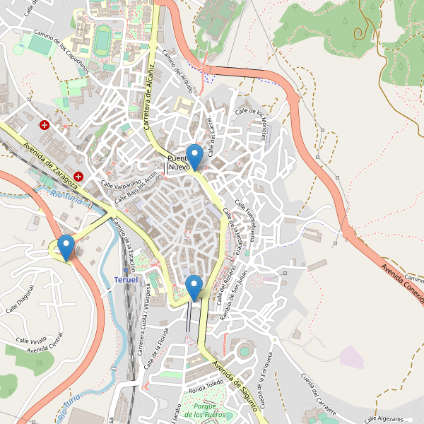 Mapa de monumentos en Teruel Thumbnail
