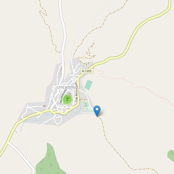 Mapa de monumentos en Uncastillo Thumbnail