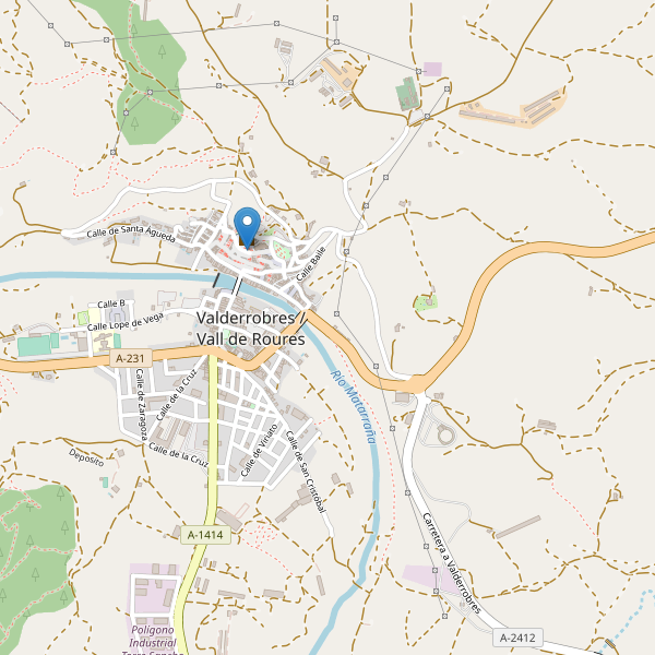 Mapa de monumentos en Valderrobres Thumbnail