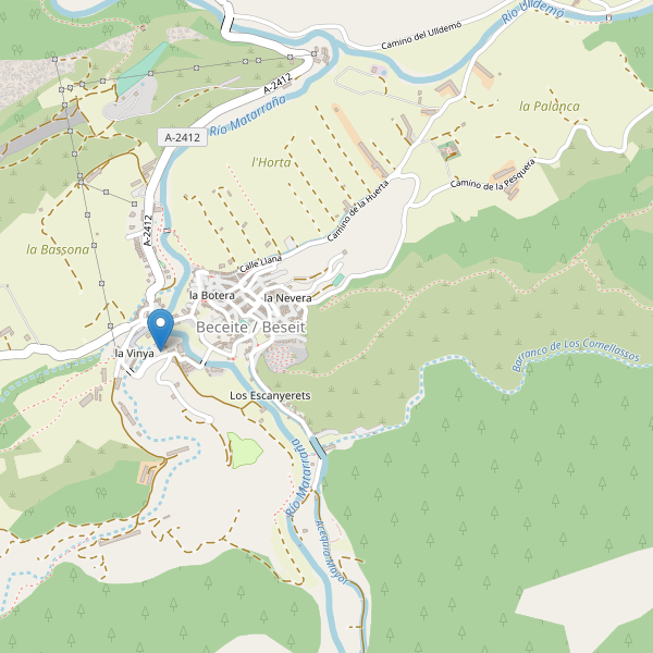 Thumbnail Mapa de museos en Beceite