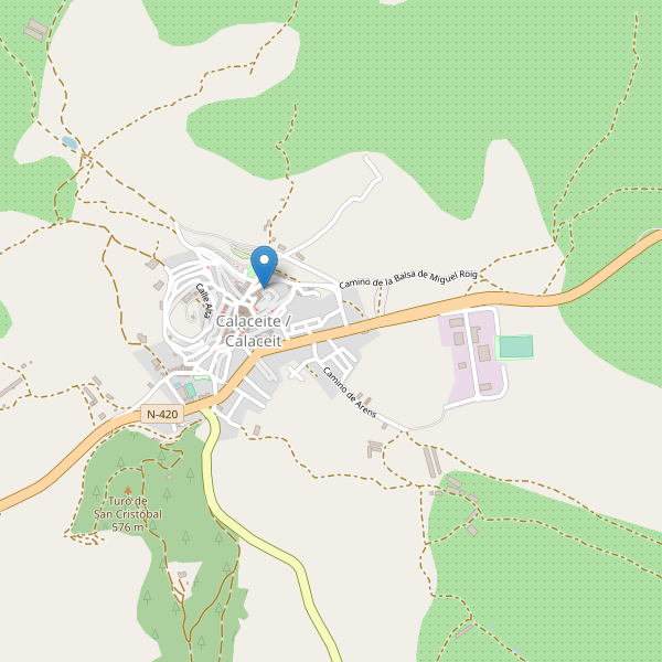 Thumbnail Mapa de museos en Calaceite