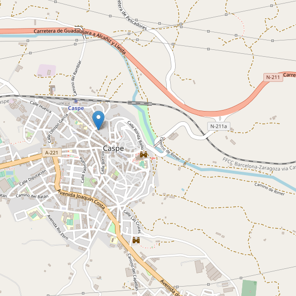 Thumbnail Mapa de museos en Caspe