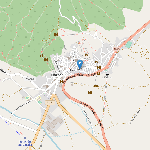 Thumbnail Mapa de museos en Daroca